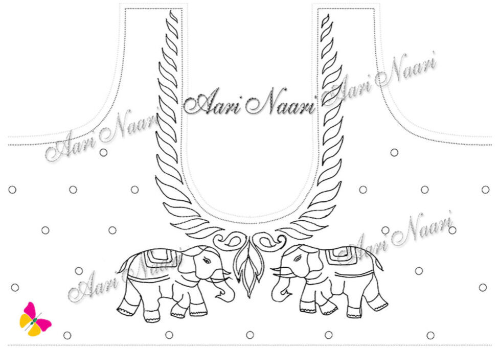 elephant-design-aari-work-tracing-paper-free-download
